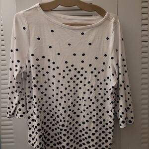 🐰EASTER SALE🐰 100% Pima Cotton Polka Dot Women's Top